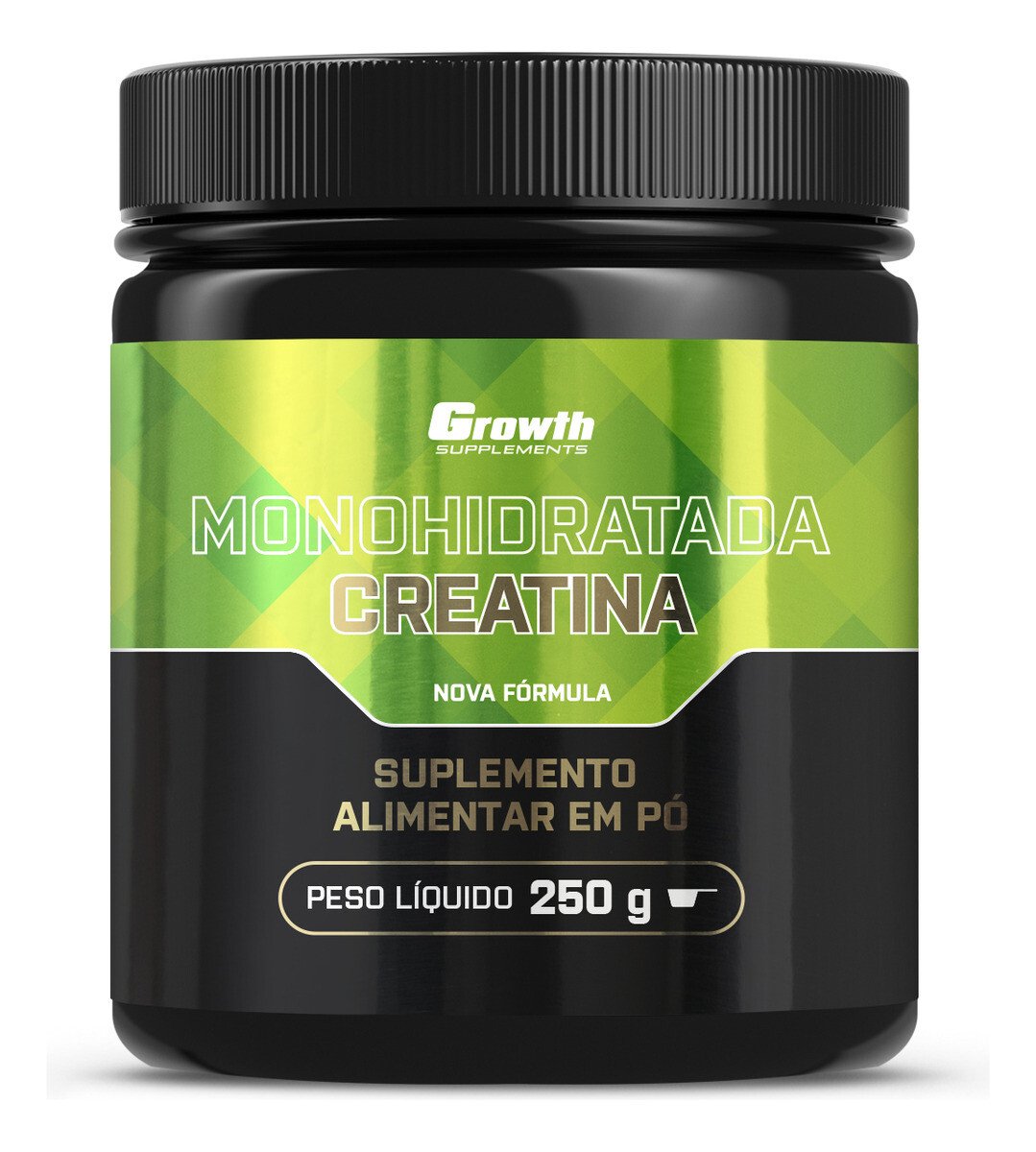 Creatina Monohidratada 250g Growth Supplements - Sem Sabor Em Pó Creatina Monohidratada 250g Growth Supplements - Sem Sabor Em Pó