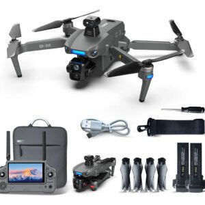 Drone S880 Gps Motor Brushles Camera Hd 4k 2 Baterias Preto
