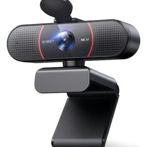 Emeet Webcam 4k C960 Kit Videoconferencia Para Pc 1080p60fps Preto