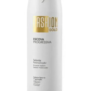 Escova Progressiva Fashion Gold 500g para cabelo liso e sem formol