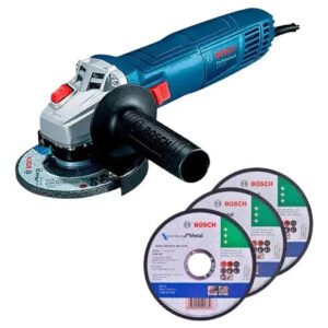 Esmerilhadeira Angular 4.1/2 Pol 700w Gws Com Discos Bosch Cor Azul 220v