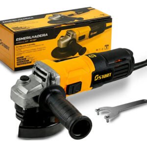 Esmerilhadeira Lixadeira Angular Profissional 780w 115mm 11000rpm Elétrica 60hz St-2444 Start Amarelo 220v