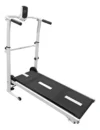 Esteira Mecânica Ergométrica Dobrável Display Lcd 120kg
