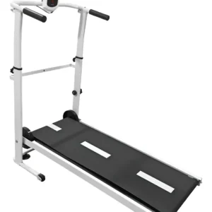 Esteira Mecânica Ergométrica Dobrável Display Lcd 120kg