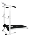 Esteira Mecânica Self Machine C/ Display Mile Fitness 2023 Cor Branco