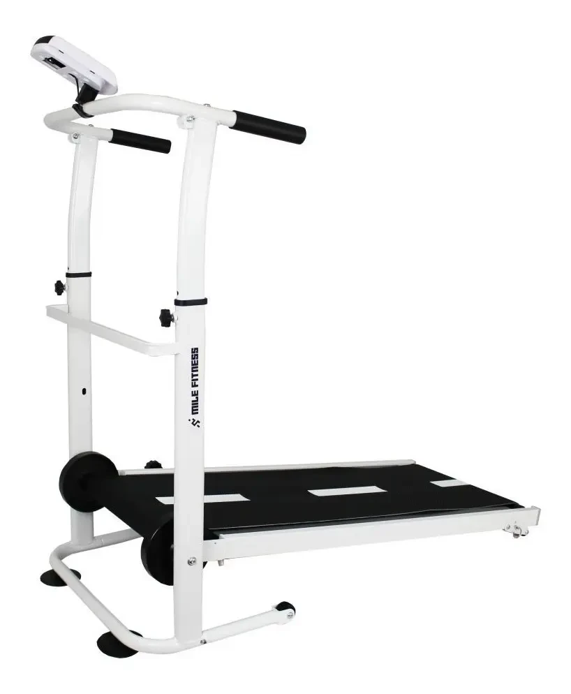 Esteira Mecânica Self Machine C/ Display Mile Fitness 2023 Cor Branco Esteira Mecânica Self Machine C/ Display Mile Fitness 2023 Cor Branco