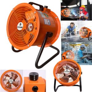 Exaustor Industrial Axial In Line Poderoso 300mm 370w 220v