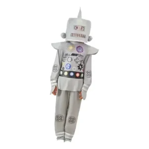 Fantasia De Robô, Roupa De Festa Engraçada Para Rpg Teatral