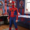 Fantasia Infantil Homem-Aranha Spiderman Máscara Felix & Fantasias