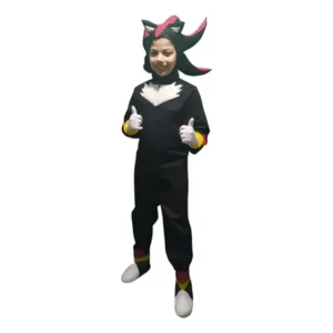 Fantasia Infantil Luxo Shadow Sonic para meninos