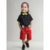 Fantasia Mickey Infantil Menino 1 a 8 Anos Verão