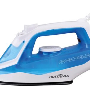 Ferro de Passar a Vapor Britânia BFV202AZ Azul 127v com base antiaderente