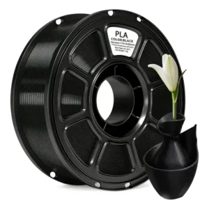 Rolo de Filamento PLA Branco e Preto 1.75mm 1kg para Impressora 3D