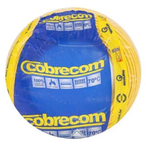 Fio Eletrico Cabo Flexível Antichamas 750v 2,5mm² 100m