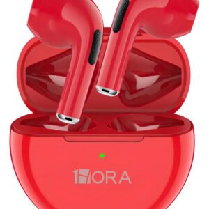 Fone De Ouvido Bluetooth 5.0 1Hora Aut119 Vermelho