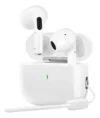 Fone de Ouvido Bluetooth TWS Bettdow J201 Sem Fio com Microfone e Luz LED Branco