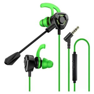 Fone De Ouvido Gamer Altomex AT-870 Verde com entrada P2