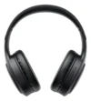 Fone de ouvido headphone Dapon H02D Bluetooth 5.1 over-ear preto com bateria de 35h