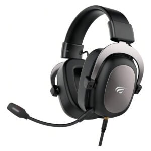 Fone De Ouvido Headset Gamer Havit H2002d P3 para PS3, PS4, PS5, Xbox, PC, Cor Preto Black