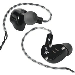 Fone De Ouvido In-ear Gamer Feir Com Microfone Fr-rx8s-03 Preto para Jogos