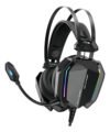 Fone de Ouvido Gamer Delta F5032 Redragon Preto para PC PS4 PS5 Xbox com LED e microfone