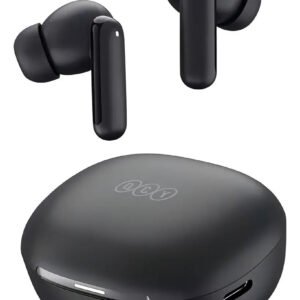 Fone Qcy N30 Anc Bluetooth 5.4 Multiponto Ipx4 Cor Preto