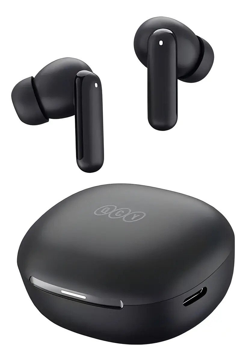 Fone Qcy N30 Anc Bluetooth 5.4 Multiponto Ipx4 Cor Preto Fone Qcy N30 Anc Bluetooth 5.4 Multiponto Ipx4 Cor Preto