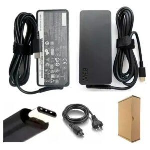 Fonte Carregador Para Notebook Lenovo Thinkpad E14 Gen 2 65w Preto