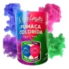 Fumaça Chá Revelação Azul Rosa Lilás Verde Festas 75mm Lata