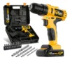 Furadeira Parafusadeira The Black Tools TB-12E 12V com Maleta e Acessórios