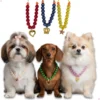 Gargantilhas Pet Colar De Pérolas – 15 Unidades Para Fêmeas