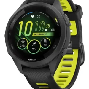 Garmin Forerunner 265s Music Relógio de corrida Preto 42mm