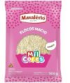 Granulado Flocos Branco Mavalério 500g para confeitaria
