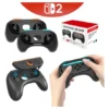 Grip Capas E Estojos Gamepad Para Nintendo Switch 2 Joy Con Preto