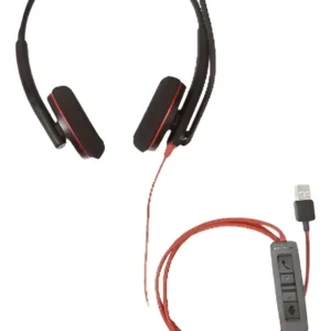 Headset Blackwire C3220 USB Plantronics para Comunicação Profissional
