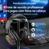 Headset Gamer Inova MT125 Preto com LED