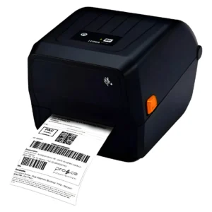 Impressora térmica monocromática Zebra ZD220 USB preta
