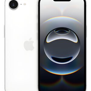iPhone 16e 128 GB Branco com chip A18 e câmera Fusion