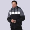 Jaqueta Bobojaco Com Capuz Bolso Zíper Casaco Frio Inverno