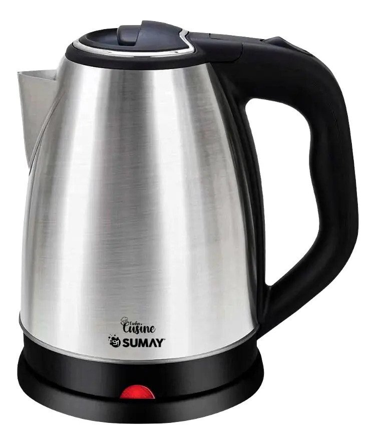 Jarra Chaleira Elétrica 1,8l Sumay Cusine Sm-ch220pr Cor Prateado 220v Jarra Chaleira Elétrica 1,8l Sumay Cusine Sm-ch220pr Cor Prateado 220v