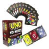 Jogo De Cartas Uno No Mercy Bordô Inglês Portugês Espanhol