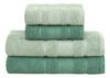 Jogo De Toalhas Buddemeyer Bella Extra Soft Banho 4 Verde/verde Lisa