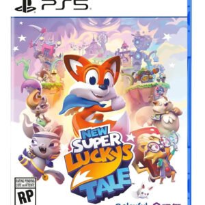 Jogo New Super Luckys Tale Ps5 Midia Fisica