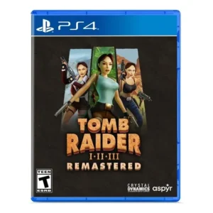 Jogo Tomb Raider I-iii Remastered Starring Lara Croft Ps4