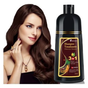 Kaisasa Shampoo Tonalizante Para Cobrir Cabelo Cinzentoshampoo Naturalshampoo Para Cabelo Grisalhoblack Hair Shampooshampoo Cabelos Grisalhosmarrom Escuro