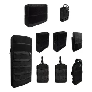 Kit 10 Acessórios Colete Modular Paintball Airsoft Molle