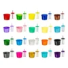 Kit 10 Copos Twister 500ml 10 Baldes Pipoca 1,5l Cinema Festa
