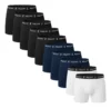 Kit 10 cuecas boxer masculinas algodão Polo Fit conforto