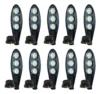 Kit 10 Luminárias Led Cob 150W Fotocélula Iluminação Pública Branco Frio