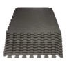 Kit 10 Tapete Tatame Eva Treino Fitness 50×50 10mm Preto